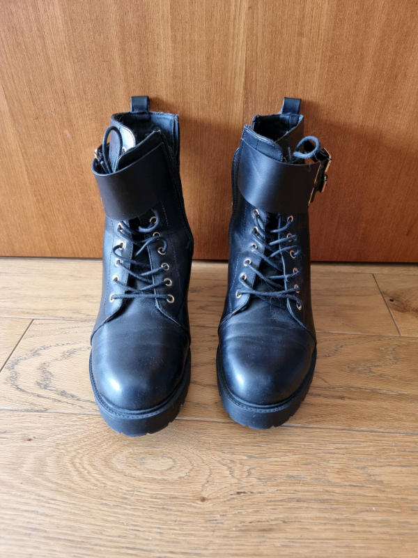 ladies wide fit ankle boots size 8